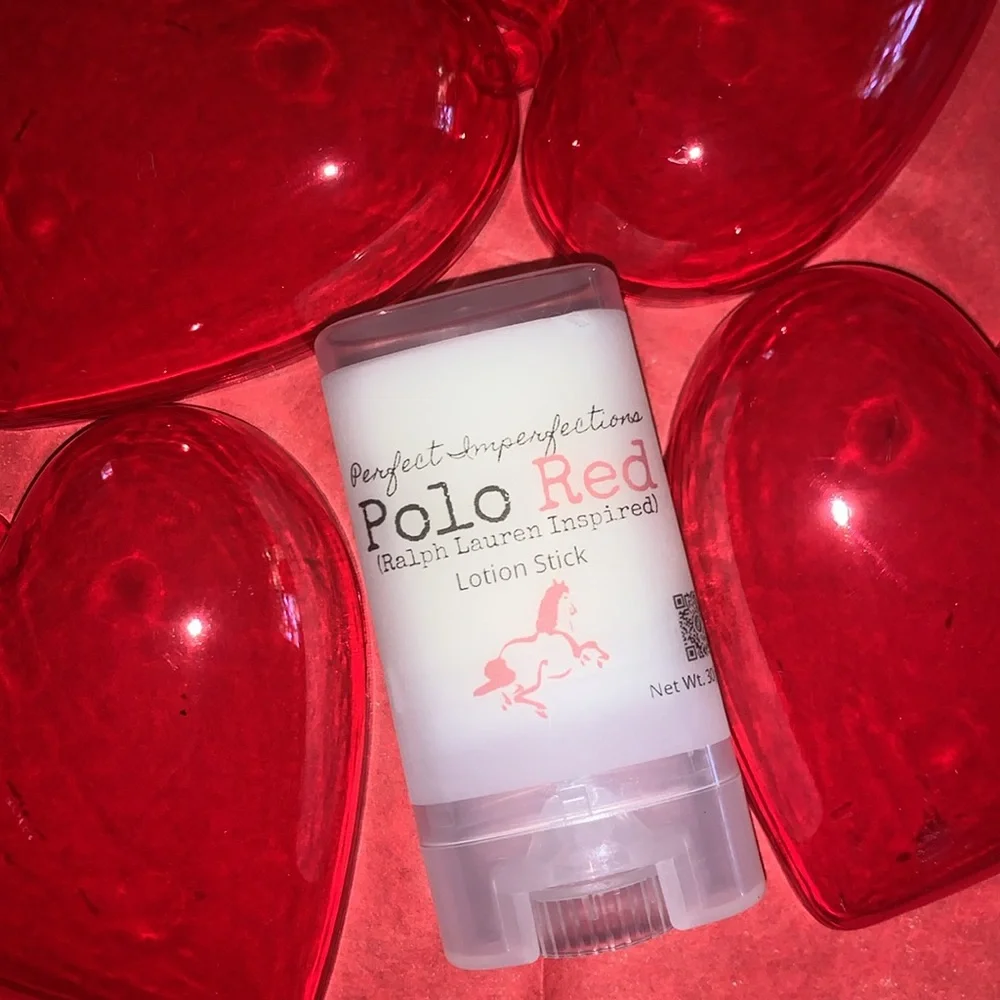 Handmade POLO RED Ralph Lauren Inspired Tattoo or Spot Lotion Stick w Soap - Picture 1 of 17